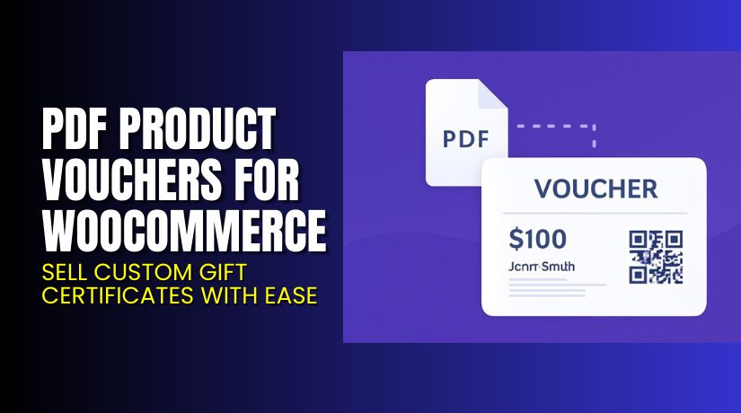 PDF Product Vouchers for WooCommerce – Sell Custom Gift Certificates with Ease
