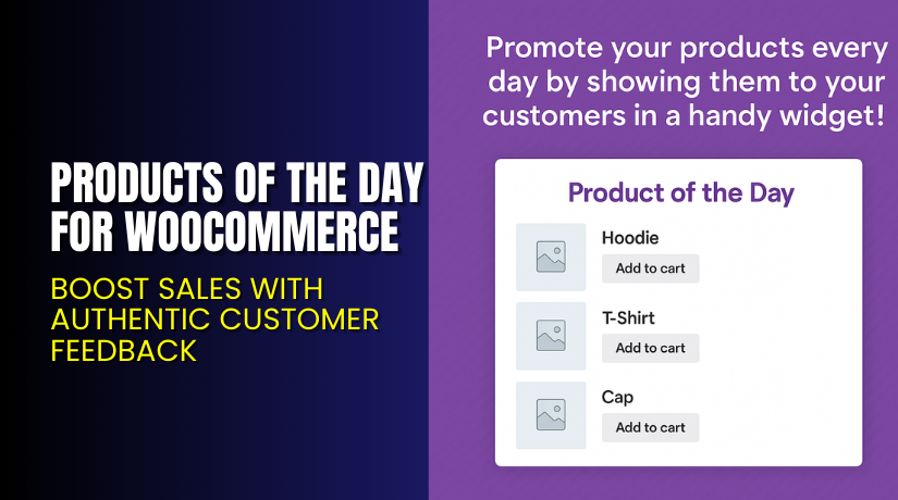 Products of the Day for WooCommerce – Smart Daily Promotions Made Easy