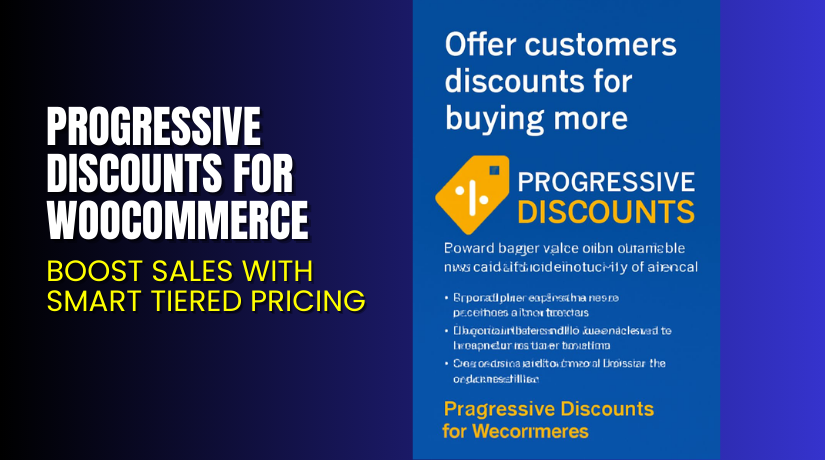 Progressive Discounts for WooCommerce – Boost Sales with Smart Tiered Pricing
