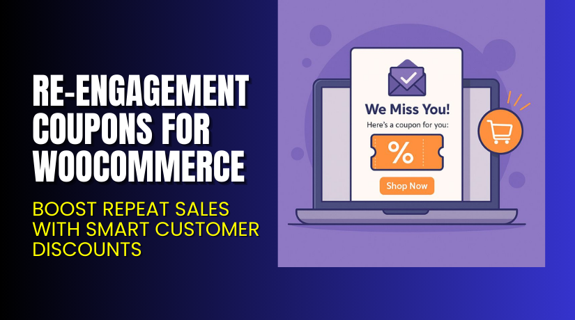 Re-engagement Coupons for WooCommerce – Boost Repeat Sales with Smart Customer Discounts