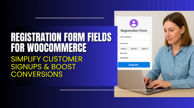 Registration Form Fields for WooCommerce – Simplify Customer Signups & Boost Conversions