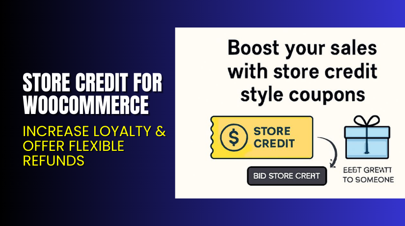 Store Credit for WooCommerce – Increase Loyalty & Offer Flexible Refunds