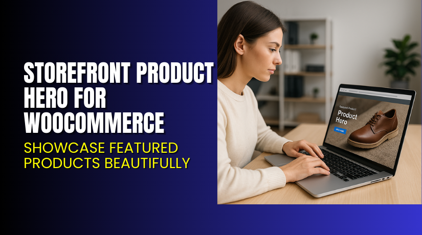 Storefront Product Hero for WooCommerce – Showcase Featured Products Beautifully