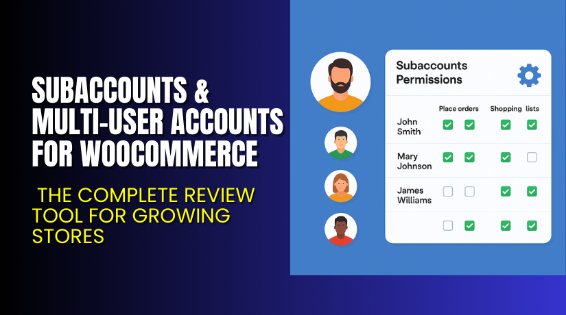 Subaccounts & Multi-User Accounts for WooCommerce – Empower Your Store with Team-Based Access