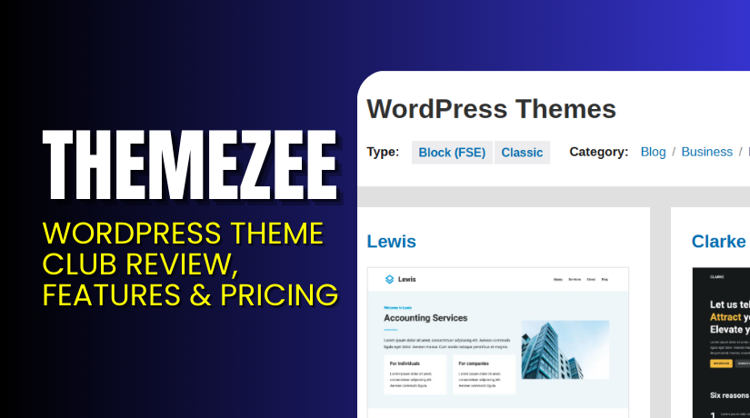 ThemeZee – WordPress Theme Club Review, Features & Pricing