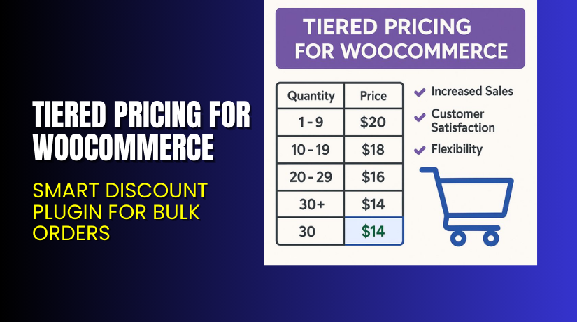 Tiered Pricing for WooCommerce – Smart Discount Plugin for Bulk Orders