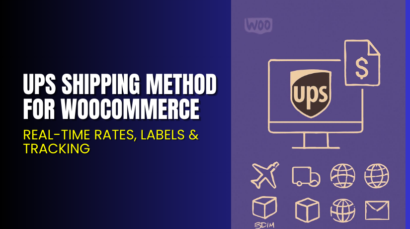 UPS Shipping Method for WooCommerce – Real-Time Rates, Labels & Tracking
