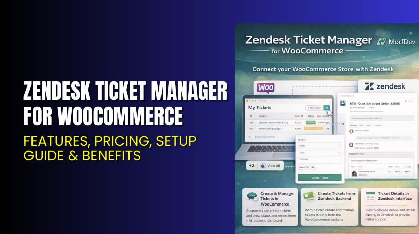 Zendesk Ticket Manager for WooCommerce – Features, Pricing, Setup Guide & Benefits