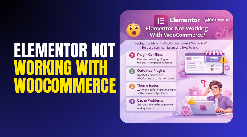 Elementor Not Working With WooCommerce: Causes and Easy Fixes (Step By Step)