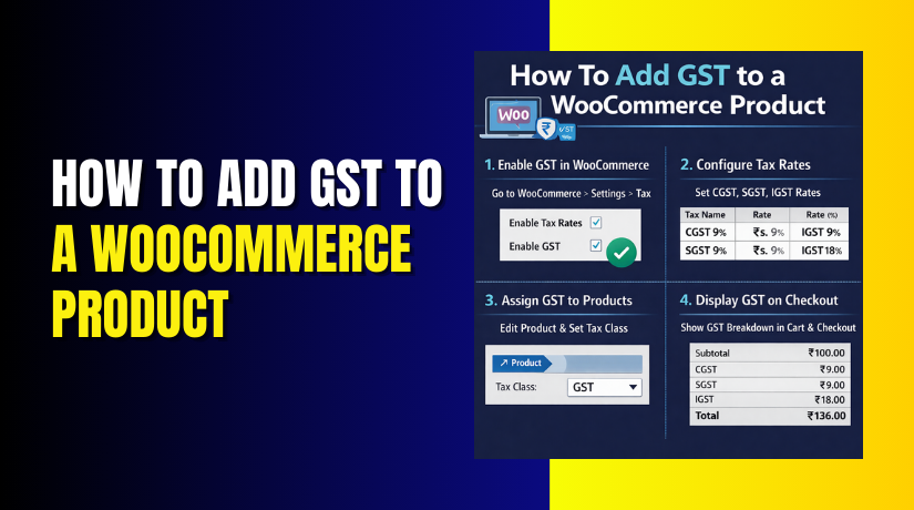 How To Add GST to a WooCommerce Product Step by Step?