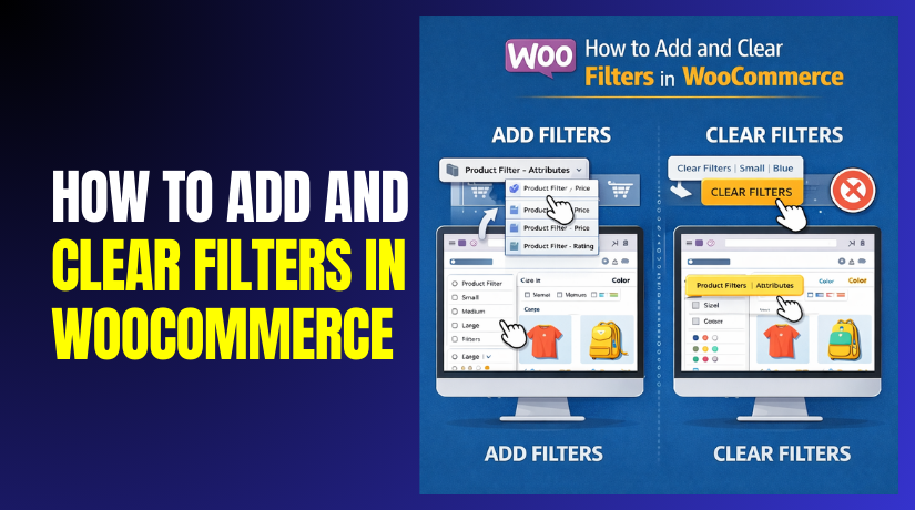 How to Add and Clear Filters in WooCommerce Step by Step?