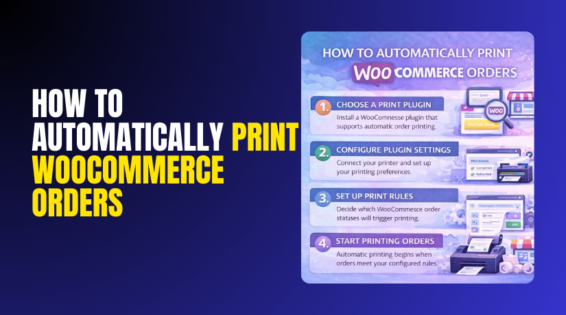 How to Automatically Print WooCommerce Orders Step by Step?