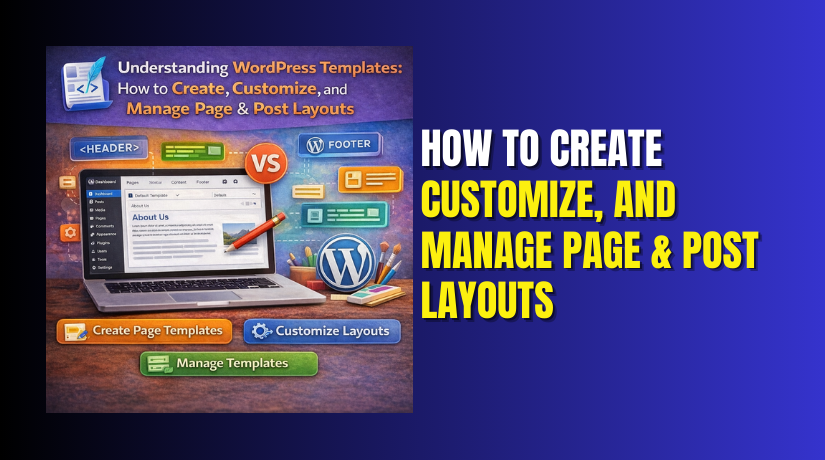 Understanding WordPress Templates: How to Create, Customize, and Manage Page & Post Layouts