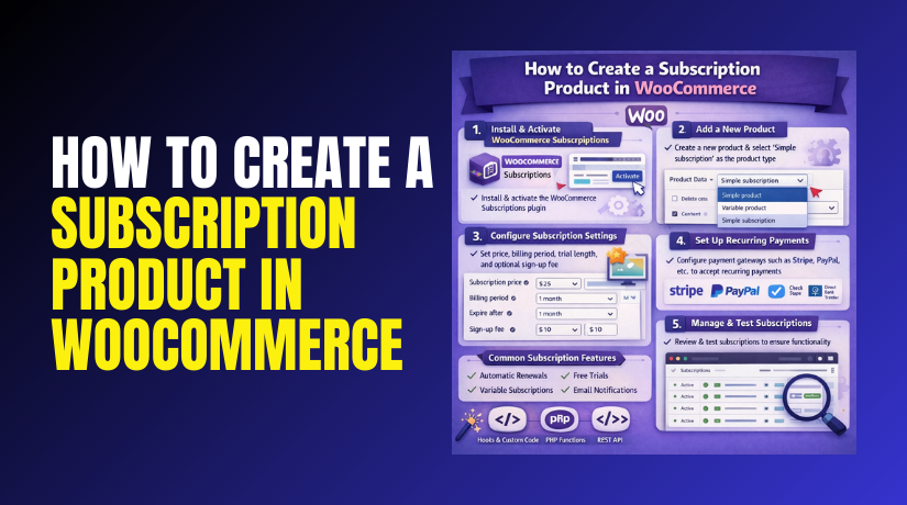 How to Create a Subscription Product in WooCommerce Easily (Complete Guide)