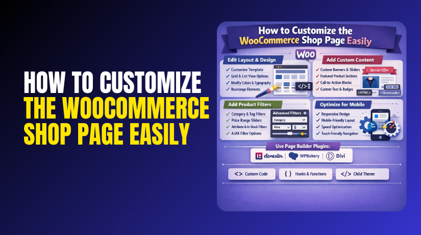 How to Customize the WooCommerce Shop Page Easily (Step-by-Step Guide)