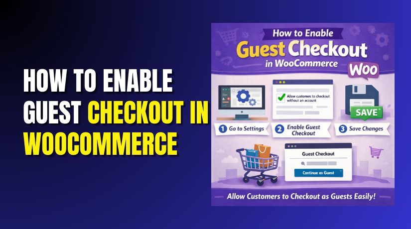 How to Enable Guest Checkout in WooCommerce Step by Step?