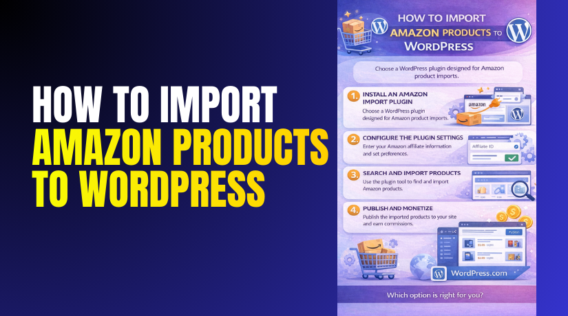 How to Import Amazon Products to WordPress Step by Step?