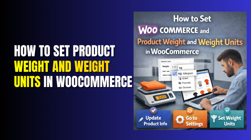 How to Set Product Weight and Weight Units in WooCommerce Step by Step?