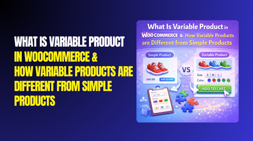 What Is Variable Product in WooCommerce & How Variable Products are Different from Simple Products?