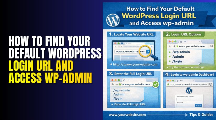 How to Find Your Default WordPress Login URL and Access wp-admin
