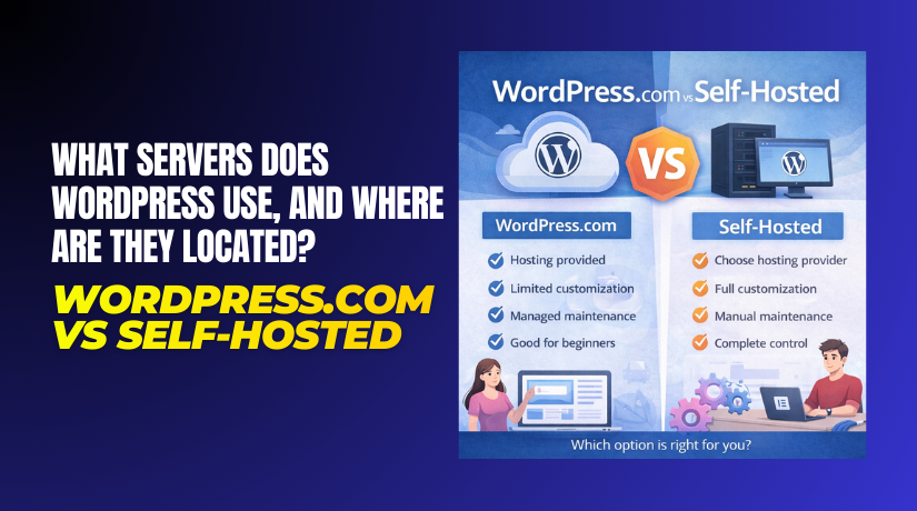 What Servers Does WordPress Use, and Where Are They Located? WordPress.com vs Self-Hosted
