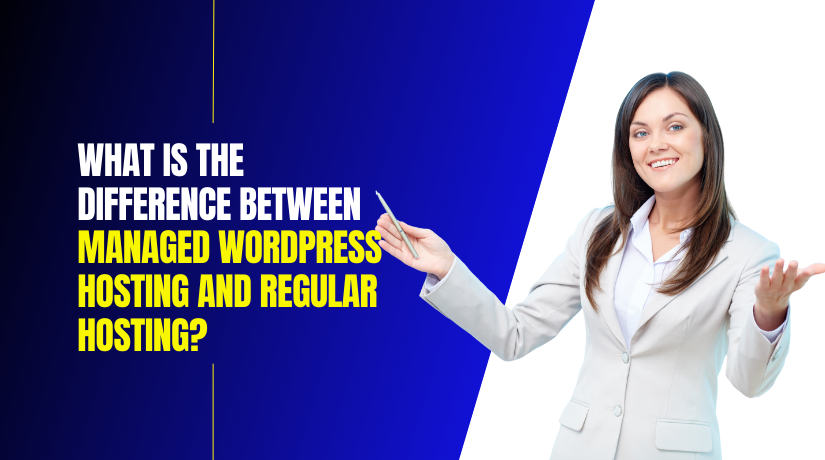 What is the difference between managed WordPress hosting and regular hosting?