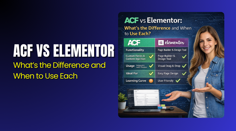 ACF vs Elementor: What’s the Difference and When to Use Each?