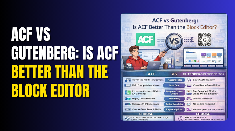 ACF vs Gutenberg: Is ACF Better Than the Block Editor?