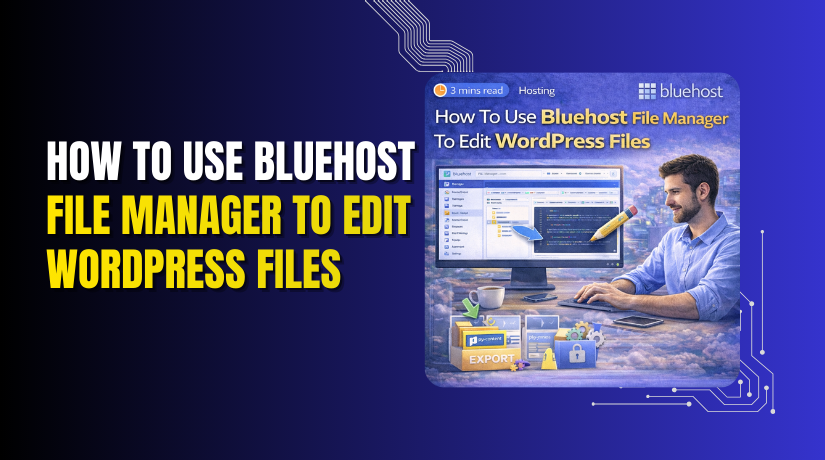 How To Use Bluehost File Manager To Edit WordPress Files
