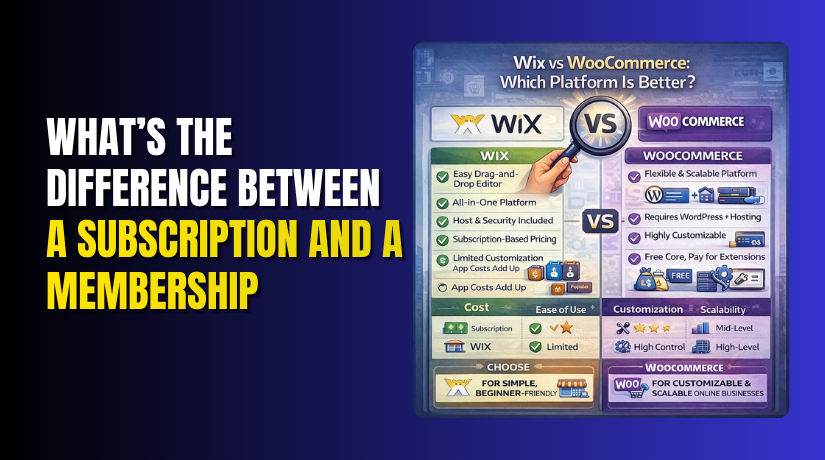 Wix vs WooCommerce: Which Platform Is Better?