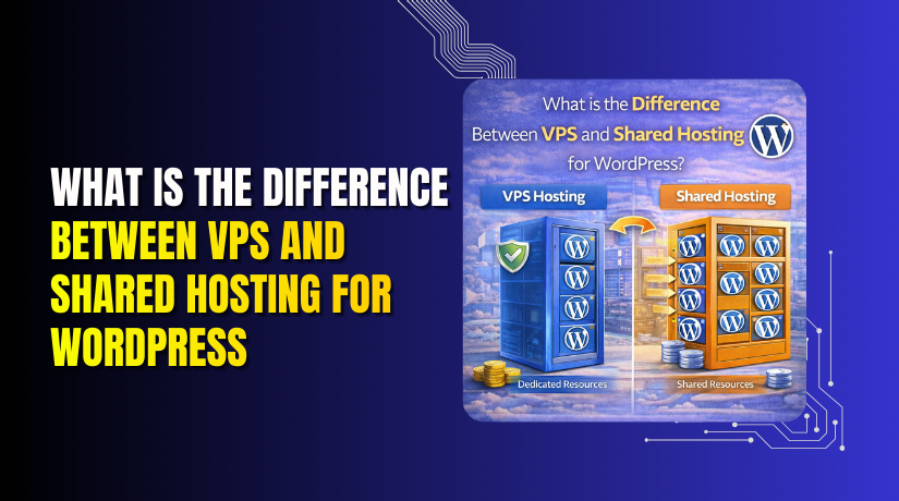 What is the difference between VPS and shared hosting for WordPress?