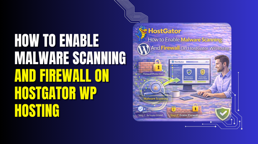 How to Enable Malware Scanning And Firewall On HostGator WP Hosting