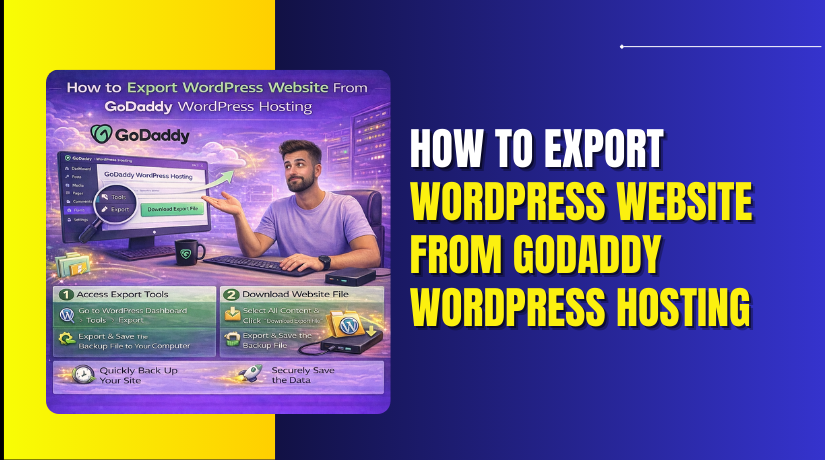 How to Export WordPress Website From GoDaddy WordPress Hosting