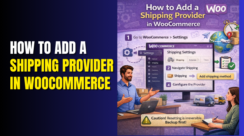 How to Add a Shipping Provider in WooCommerce?