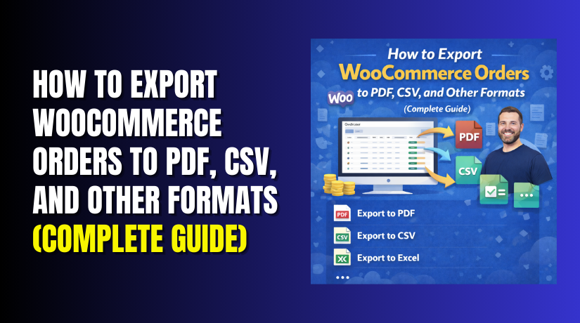 How to Export WooCommerce Orders to PDF, CSV, and Other Formats (Complete Guide)