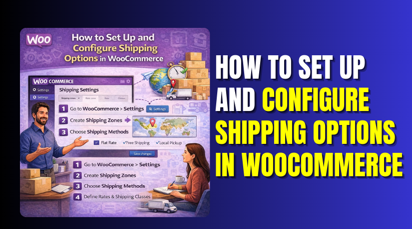 How to Set Up and Configure Shipping Options in WooCommerce