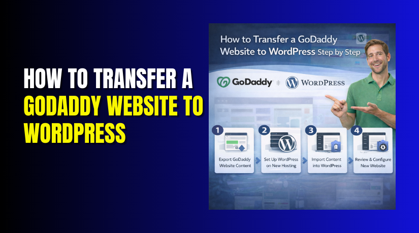 How to Transfer a GoDaddy Website to WordPress Step by Step