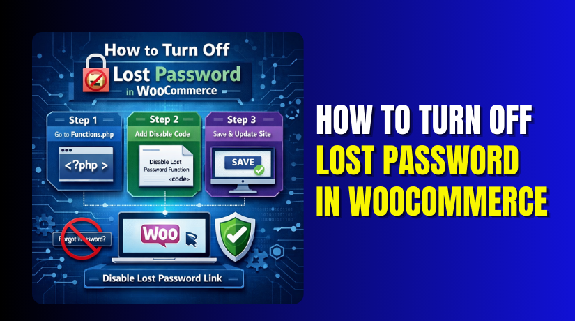 How to Turn Off Lost Password in WooCommerce (Step-by-Step Guide)