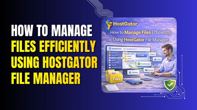 How to Manage Files Efficiently Using HostGator File Manager