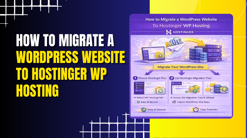How to Migrate a WordPress Website To Hostinger WP Hosting