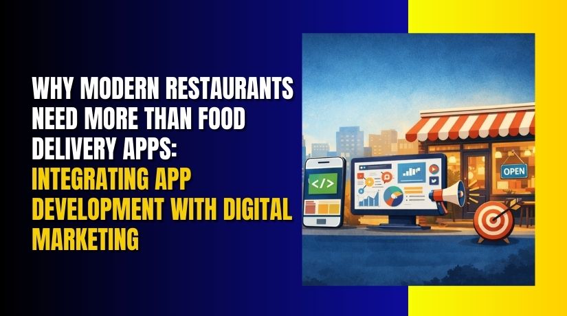 Why Modern Restaurants Need More Than Food Delivery Apps: Integrating App Development with Digital Marketing
