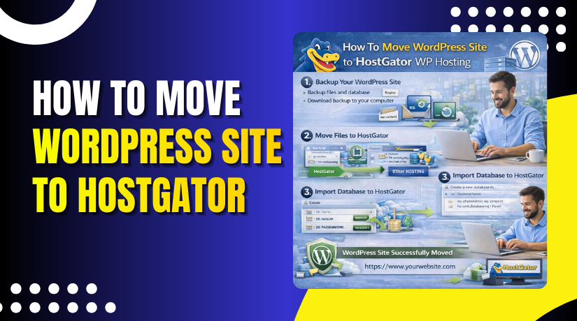 How To Move WordPress Site to HostGator WP Hosting
