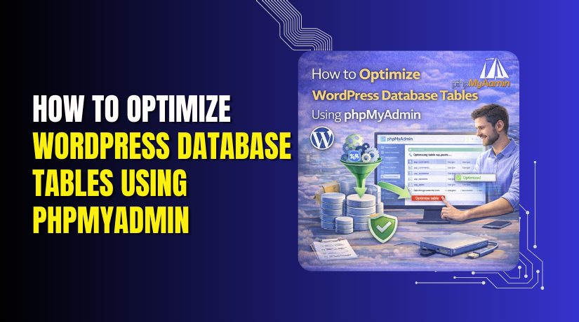 How to Optimize WordPress Database Tables Using phpMyAdmin on HostGator WordPress Hosting