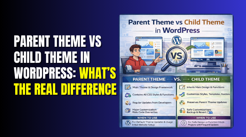 Parent Theme vs Child Theme in WordPress: What’s the Real Difference?