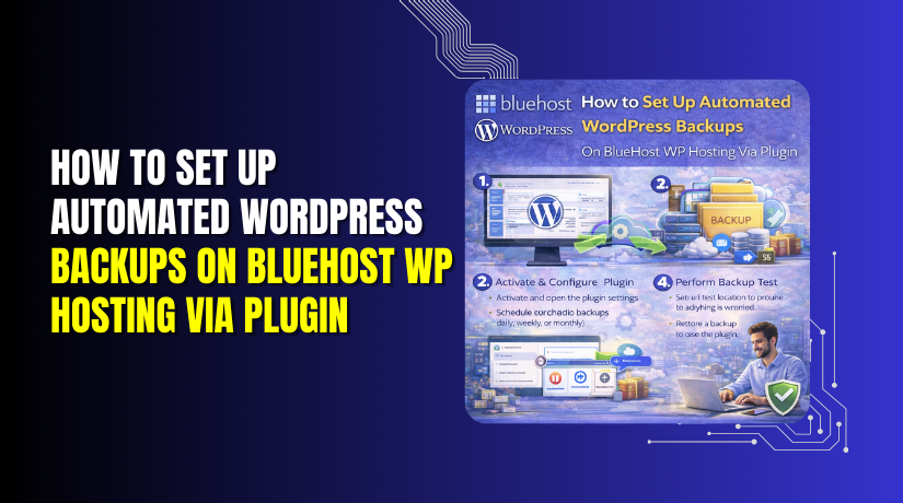 How to Set Up Automated WordPress Backups On BlueHost WP Hosting Via Plugin