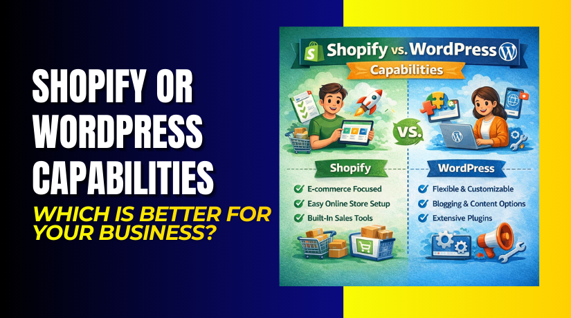 Shopify or WordPress Capabilities: Which is Better for Your Business?
