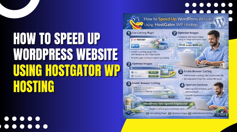 How to Speed Up WordPress Website Using HostGator WP Hosting