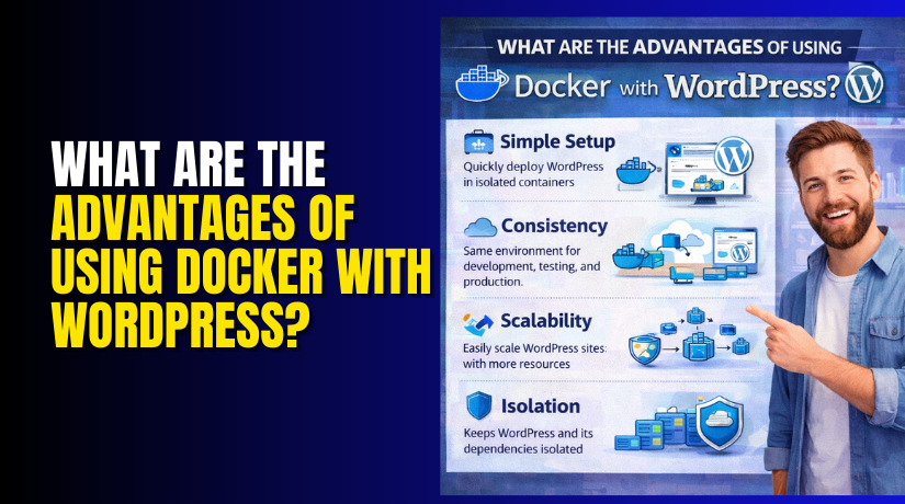 What are the advantages of using Docker with WordPress?