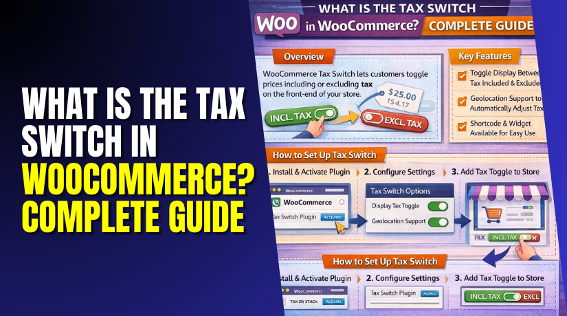 What is the Tax Switch in WooCommerce? Complete Guide