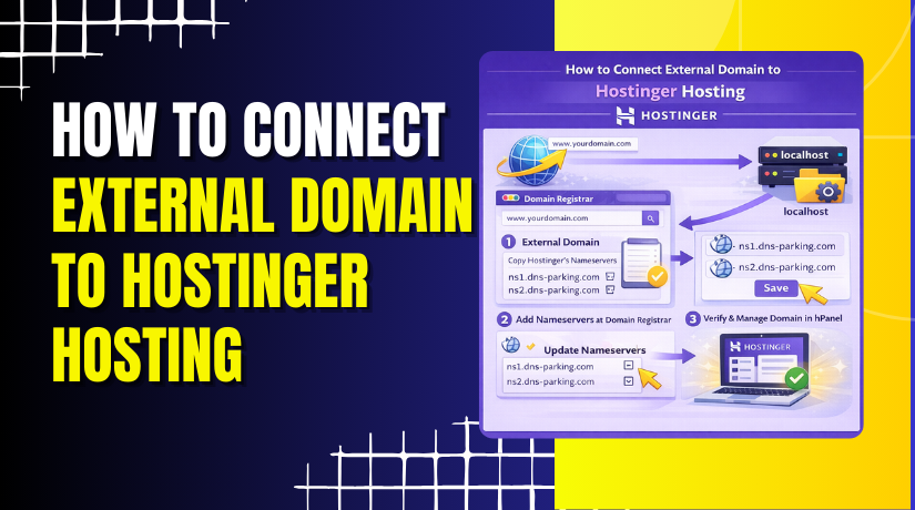How to connect external domain to Hostinger hosting?